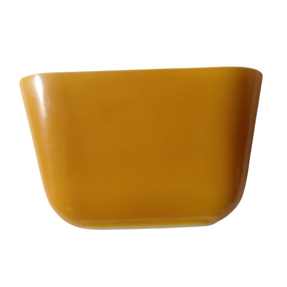 VINTAGE 501 PYREX 1 1/2 CUP SMALL REFRIGERATOR DISH NO LID‎ BUTTERFLY GOLD - Picture 3 of 4